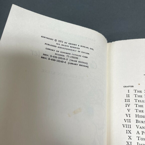 The Crooked Banister by Carolyn Keene Nancy Drew Mystery Stories - Picture 2 of 8